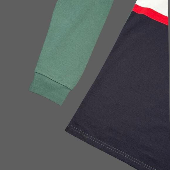 Quiksilver Men’s Mercury Rugby Polo Forest Color Large Surf Skate AQYKT03125 - Picture 3 of 9